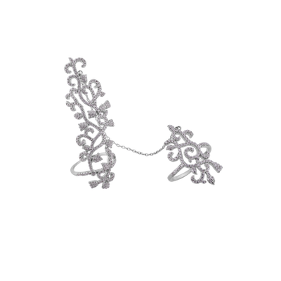 Vine Whispers Linked Dual Ring Nav