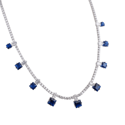 Royal Blue Elegance Necklace