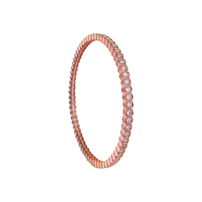 Rosé Radiance Bangles
