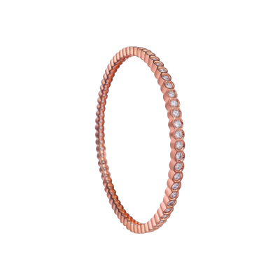 Rosé Radiance Bangles