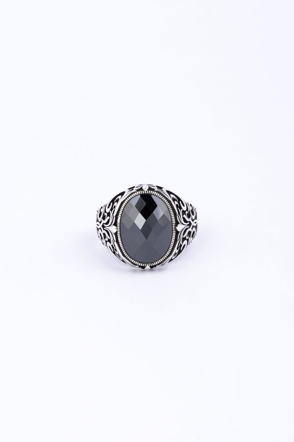 Black Onyx Signet Ring - Flâneur Global® | FG | 925 Fine Silver Jewelry & Accessories