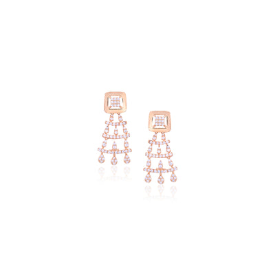 Silver Royal Chandelier Earrings - Flâneur Global® | FG | 925 Fine Silver Jewelry & Accessories