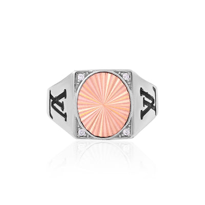 Silver Louis Vuitton Ring