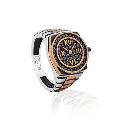 Timeless Roman Sterling Watch - Flâneur Global® | FG | 925 Fine Silver Jewelry & Accessories