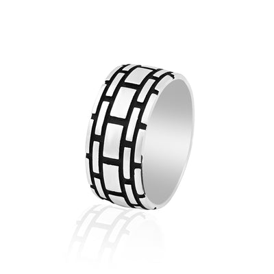 Geometric Design Ring - Flâneur Global® | FG | 925 Fine Silver Jewelry & Accessories