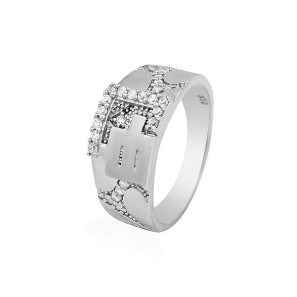 Seraphic Valor Sterling Band - Flâneur Global® | FG | 925 Fine Silver Jewelry & Accessories