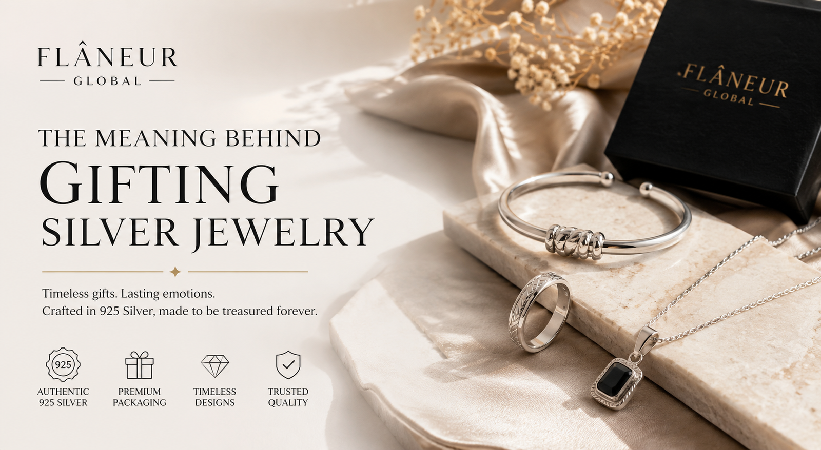 The Meaning Behind Gifting Silver Jewelry