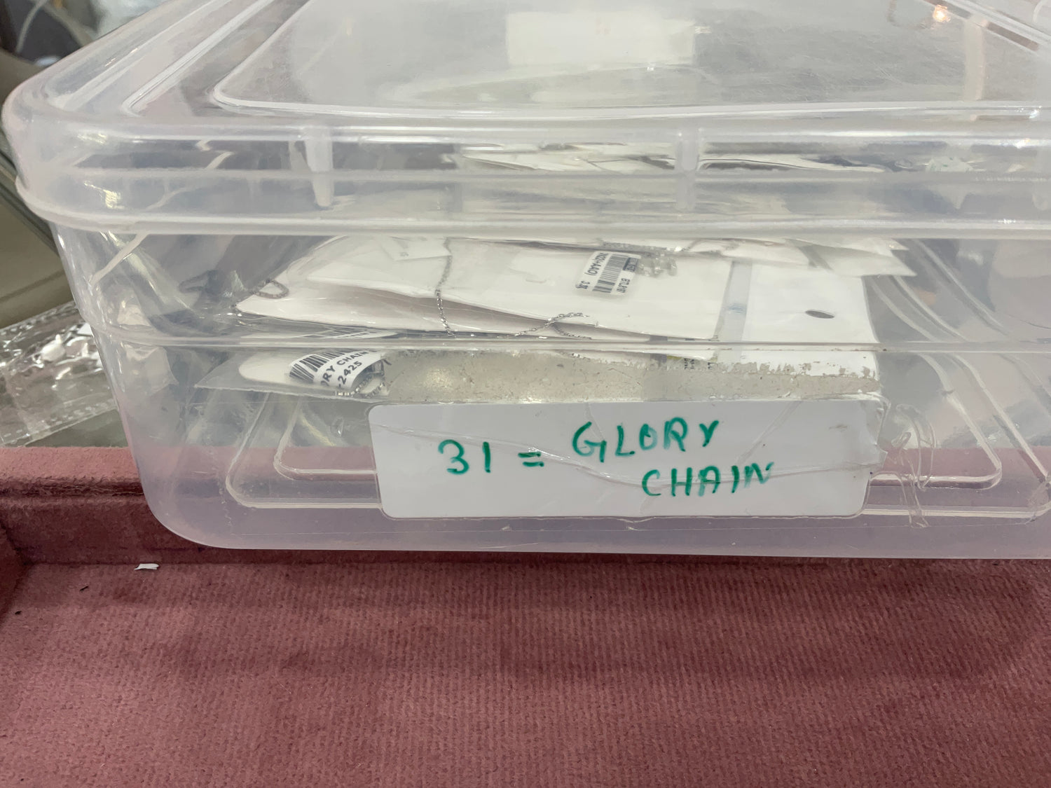 Glory chin’s box 31