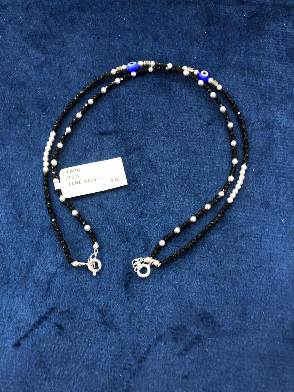 Evil Eye Anklet Double