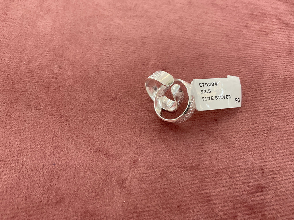 TOE RING WHITE 54