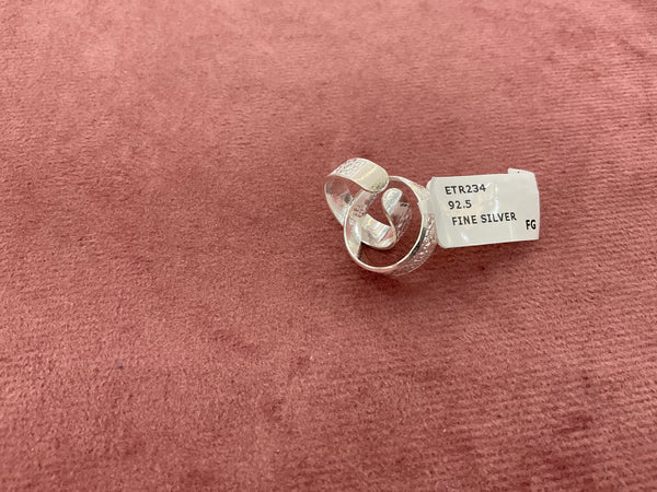 TOE RING WHITE 54