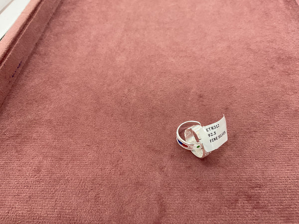 TOE RING WHITE 54