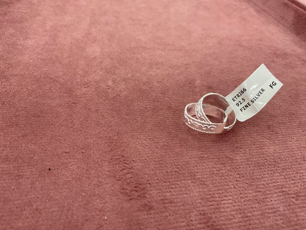 TOE RING WHITE 54