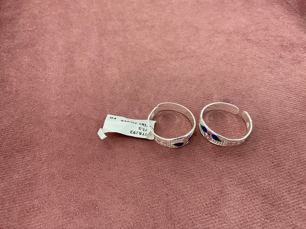 TOE RING WHITE 54