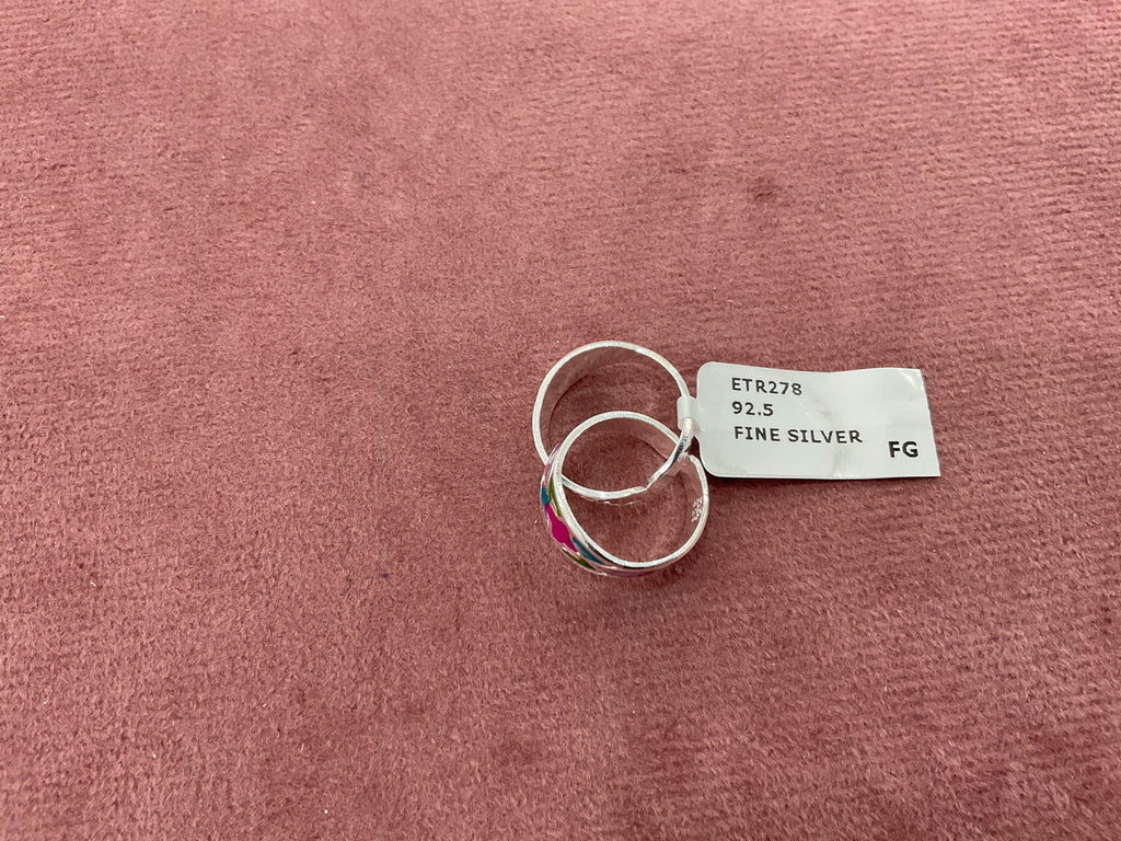 TOE RING WHITE 54