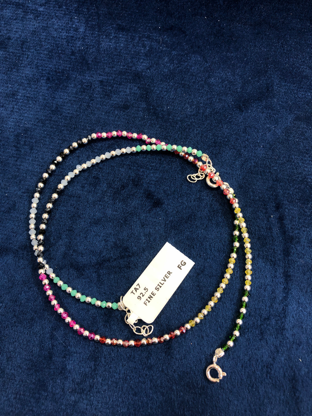 Evil Eye Anklet Double