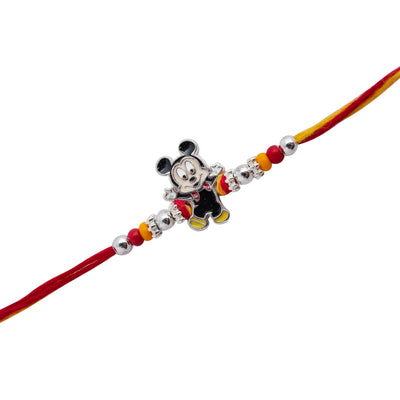 Red thread with a small decorative item