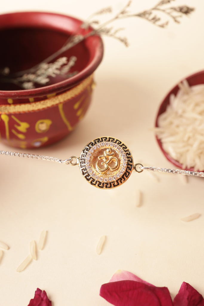 Om Rakhi Celebrate the bond of love