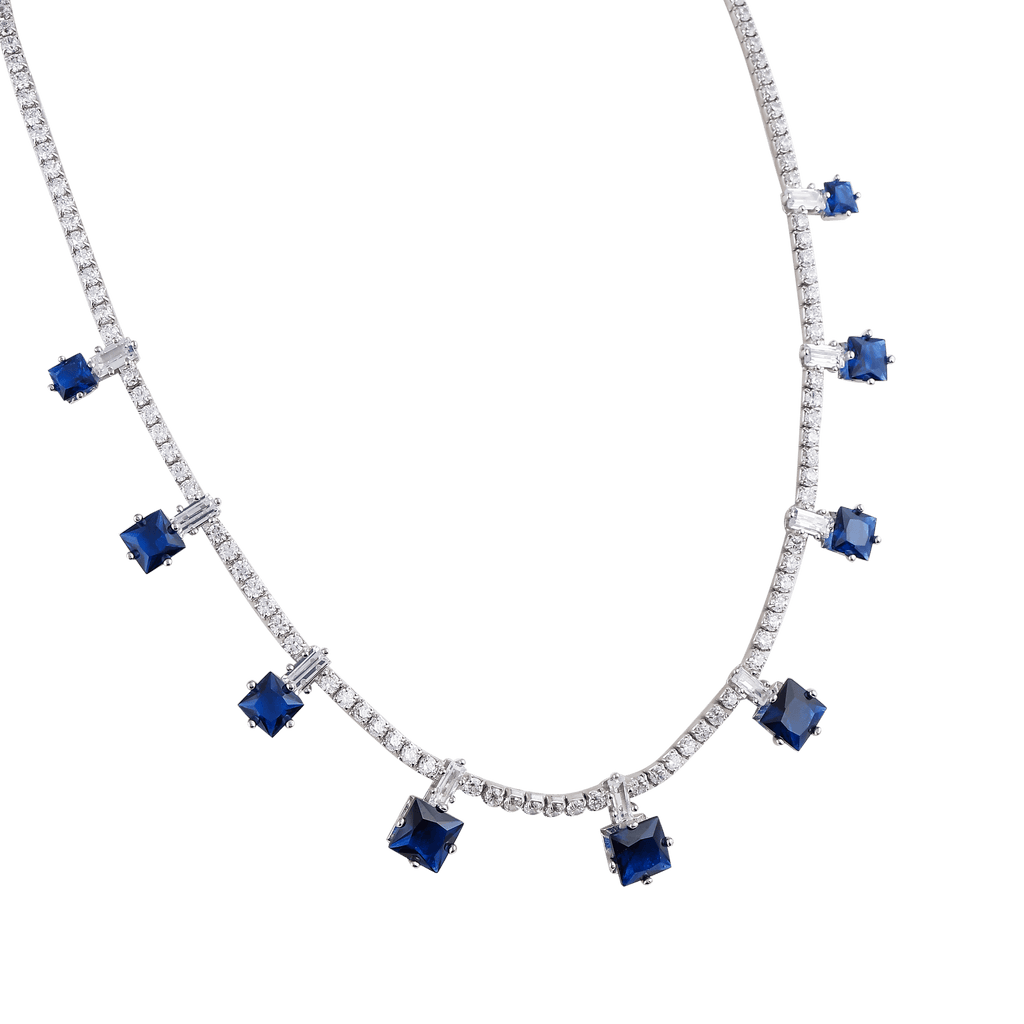 Royal Blue Elegance Necklace