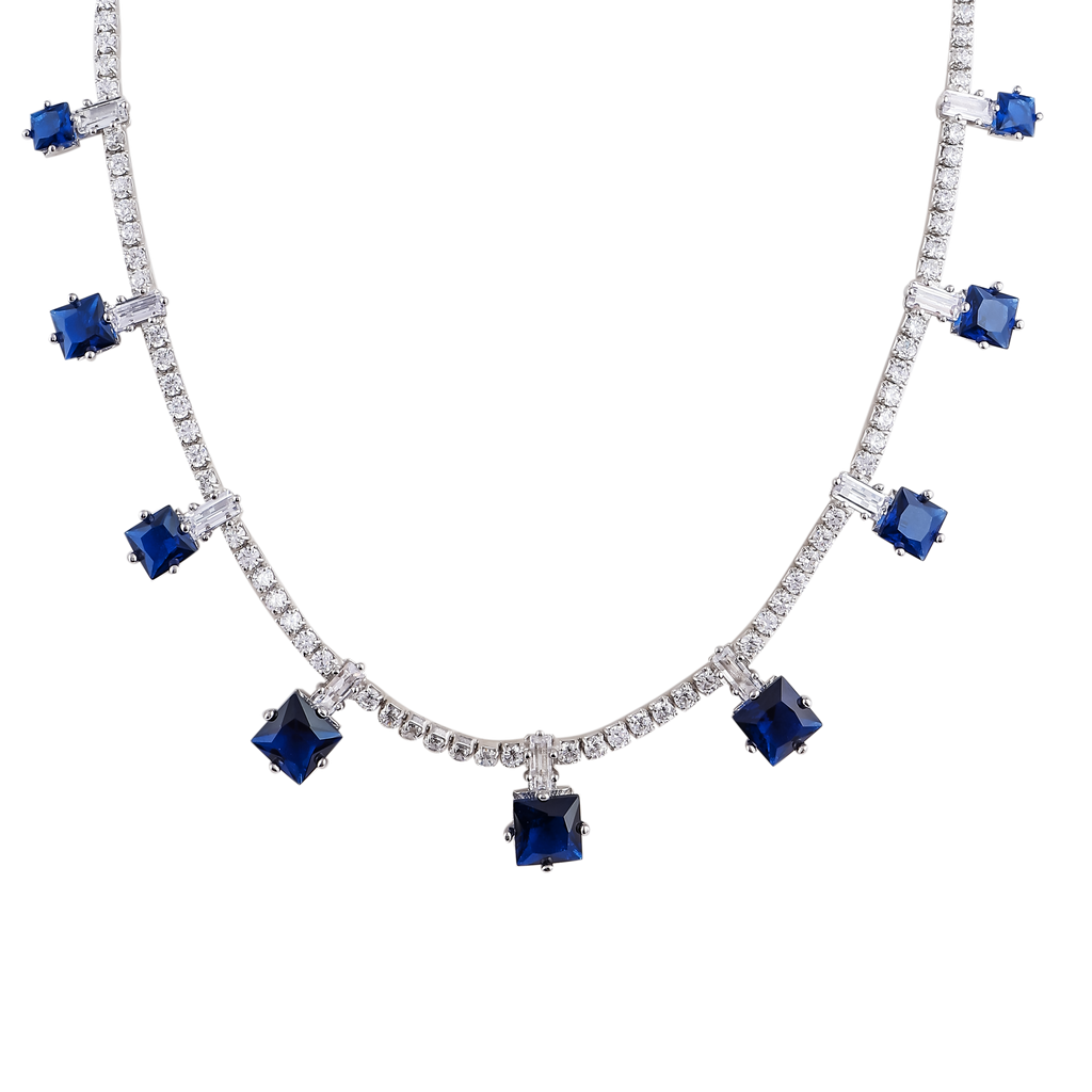 Royal Blue Elegance Necklace