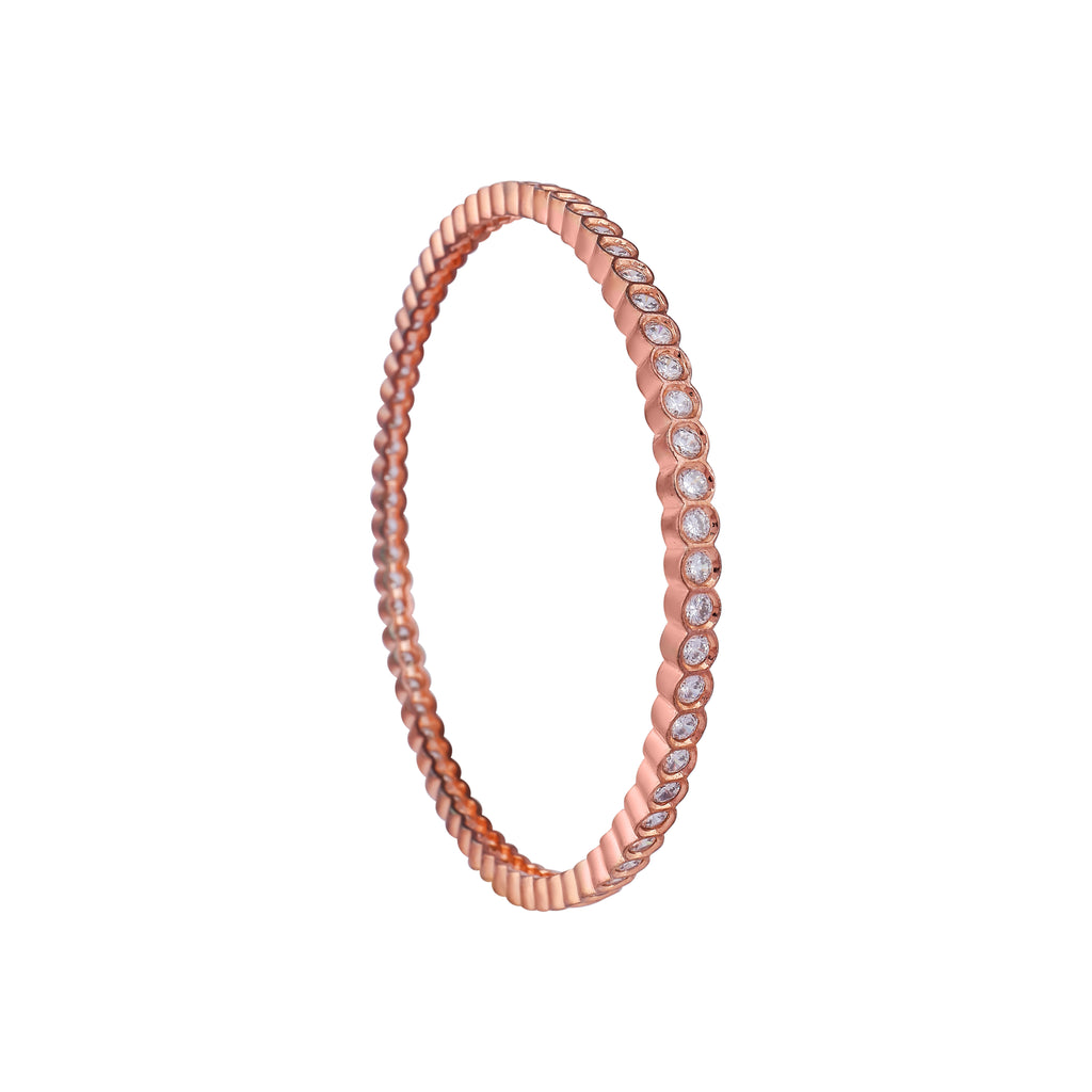 Rosé Radiance Bangles