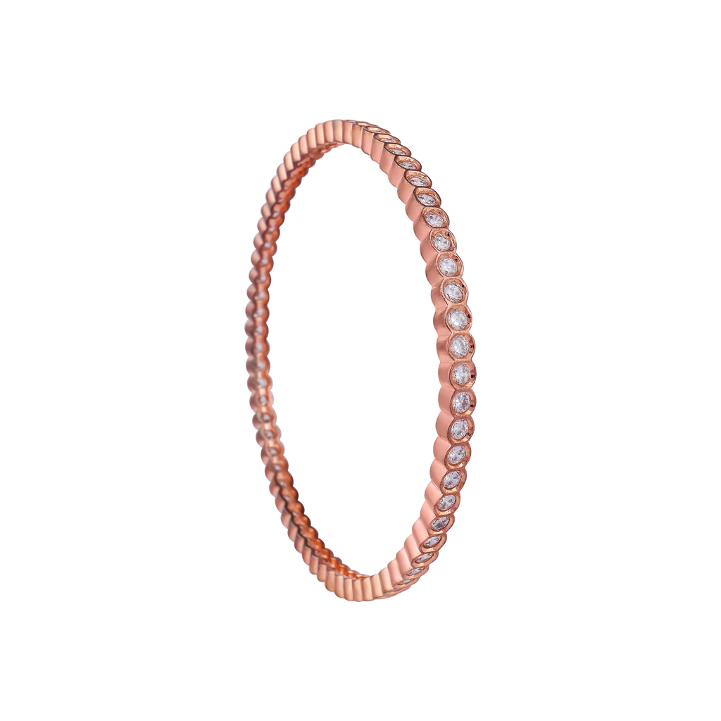 Rosé Radiance Bangles