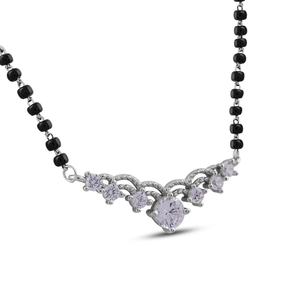 Designer CZ Mangalsutra Necklace