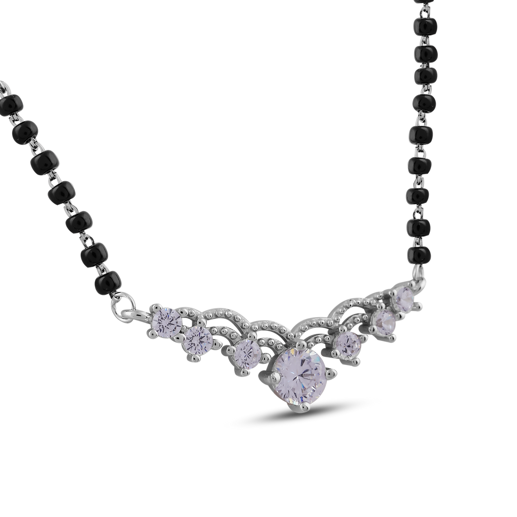Designer CZ Mangalsutra Necklace