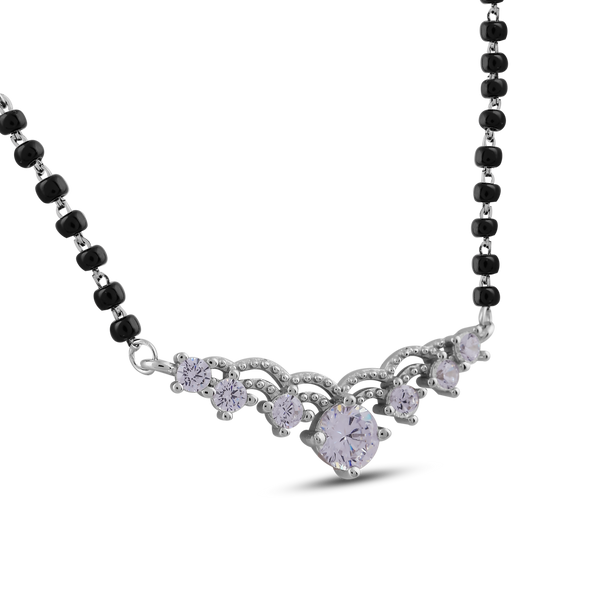 Designer CZ Mangalsutra Necklace
