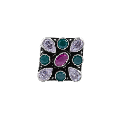 Traditional Oxidized Silver Toe Rings – Set