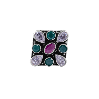 Traditional Oxidized Silver Toe Rings – Set