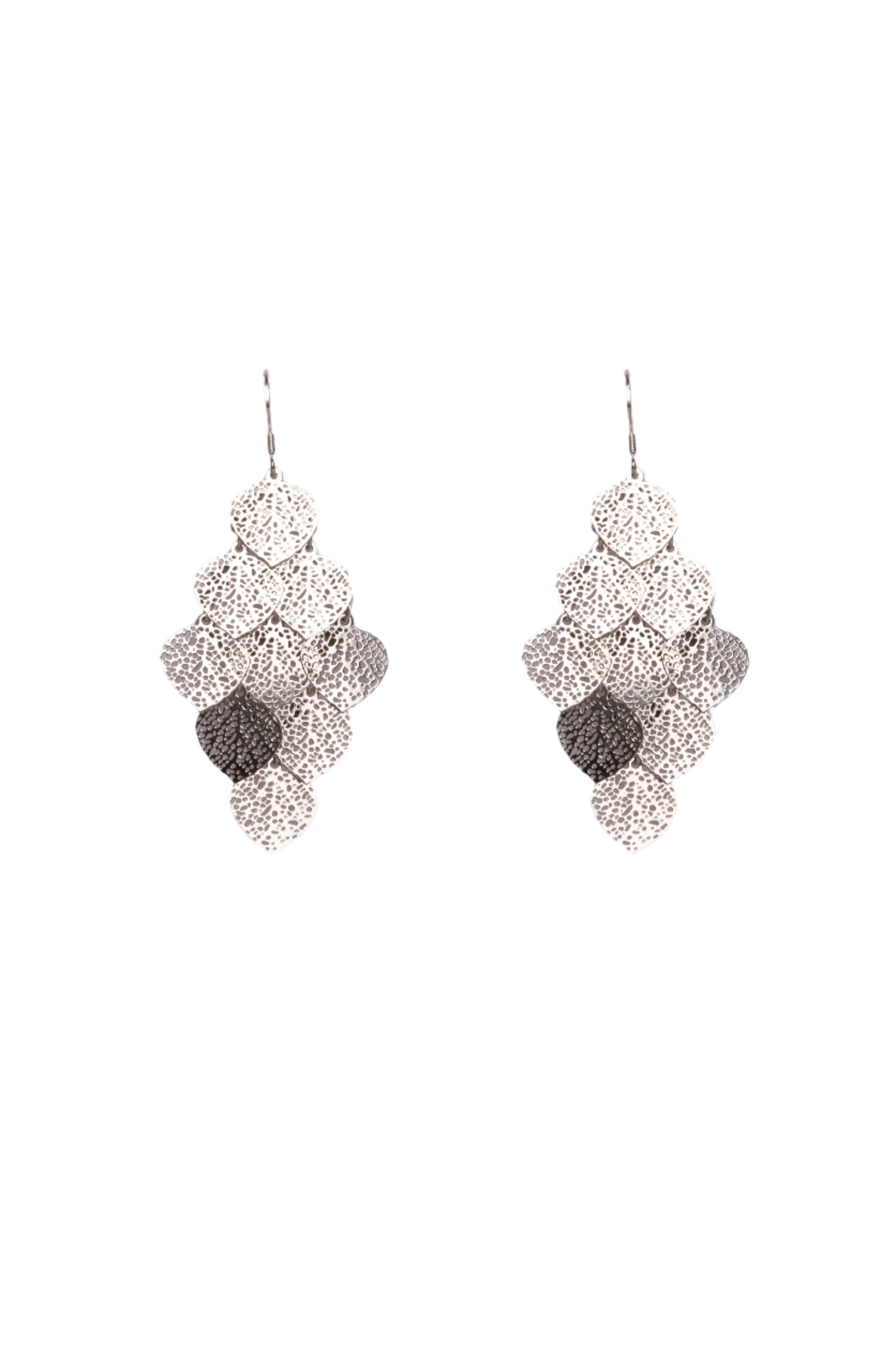 Cascading Leaf Earrings - Flâneur Global® | FG | 925 Fine Silver Jewelry & Accessories 