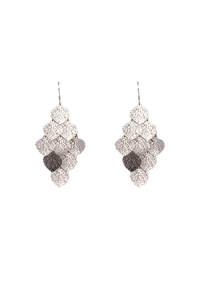 Cascading Leaf Earrings