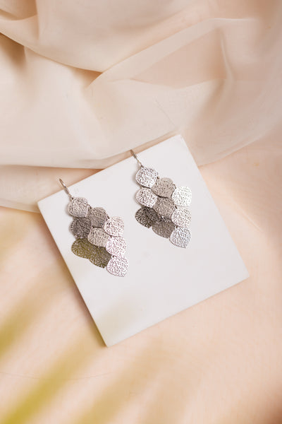 Cascading Leaf Earrings