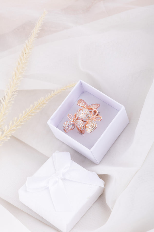 Rose Gold Butterfly Ring