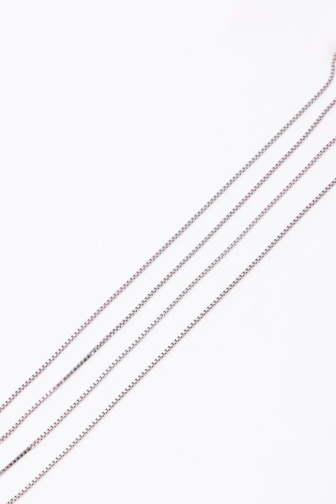 Sterling Silver Layered Necklace
