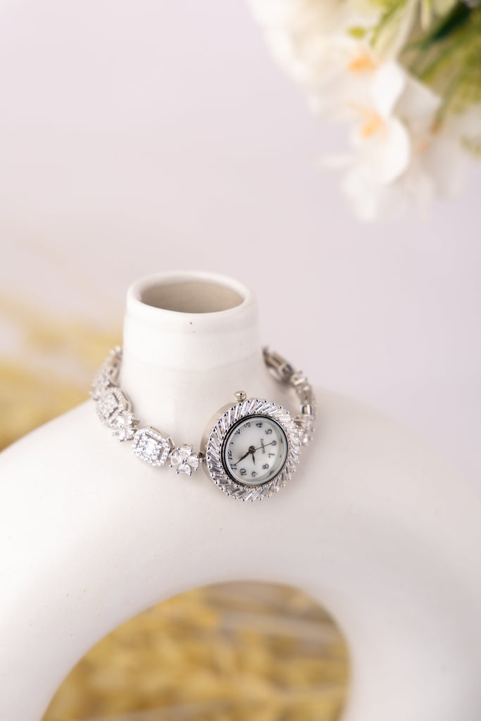 Women's Diamond Accented Quartz Watch