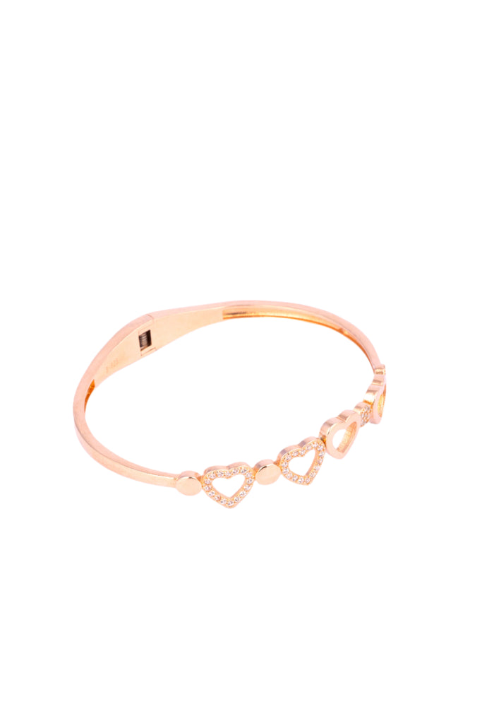 Rose Gold Heart Bracelet