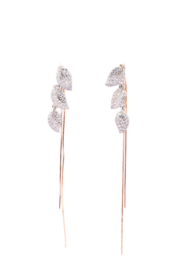 Cascading Leaf Earrings
