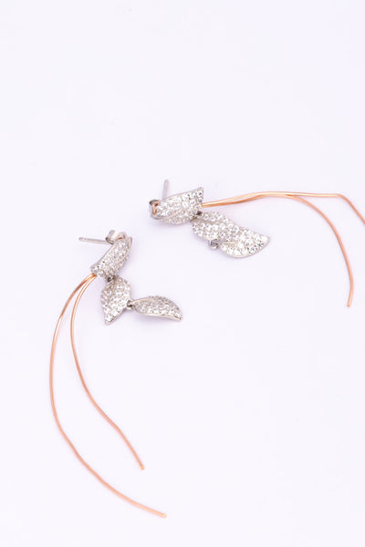 Cascading Leaf Earrings