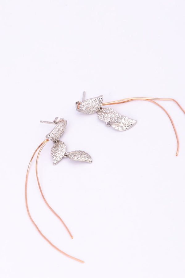 Cascading Leaf Earrings