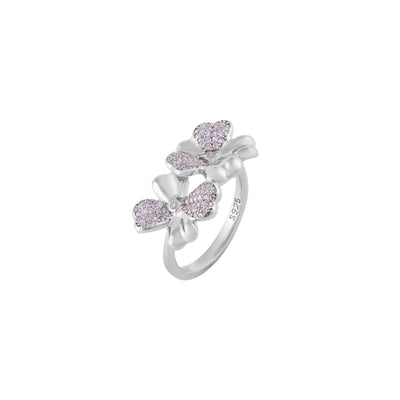 Van Cleef & Arpels Frivole Inspired Silver Ring for her