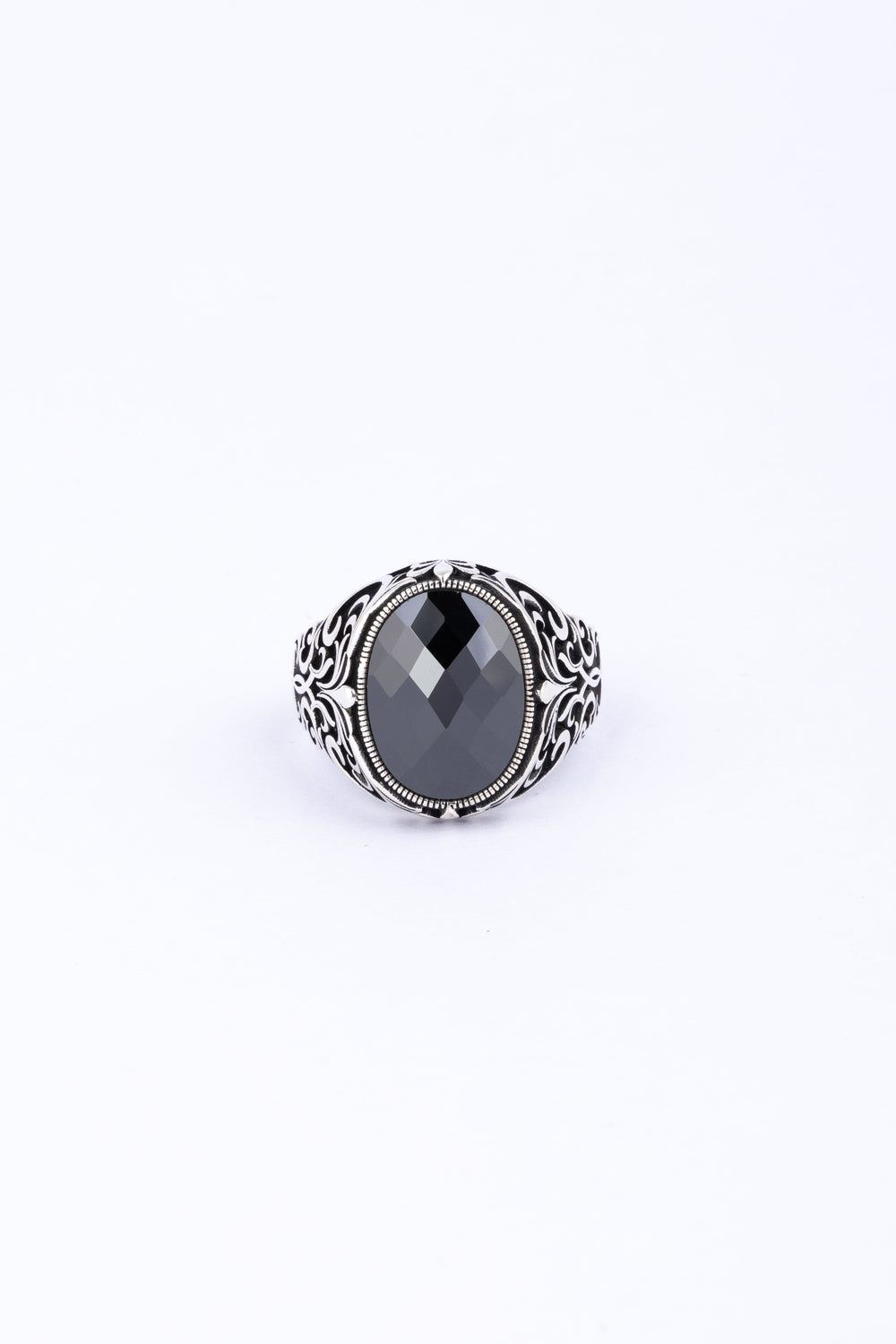 Black Onyx Signet Ring