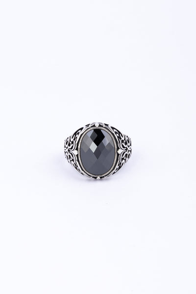 Black Onyx Signet Ring - Flâneur Global® | FG | 925 Fine Silver Jewelry & Accessories 