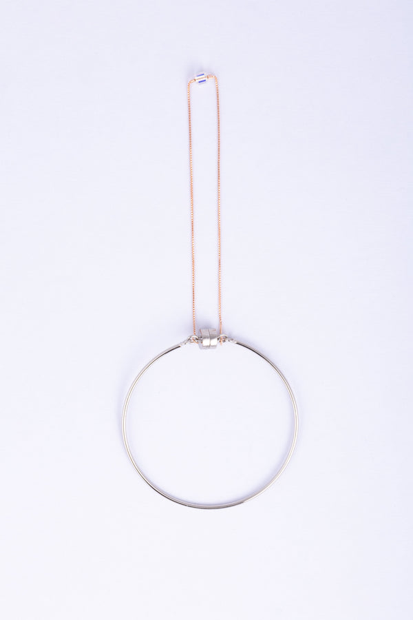 Minimalist Circular Pendant Necklace