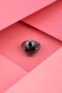 Black Onyx Signet Ring
