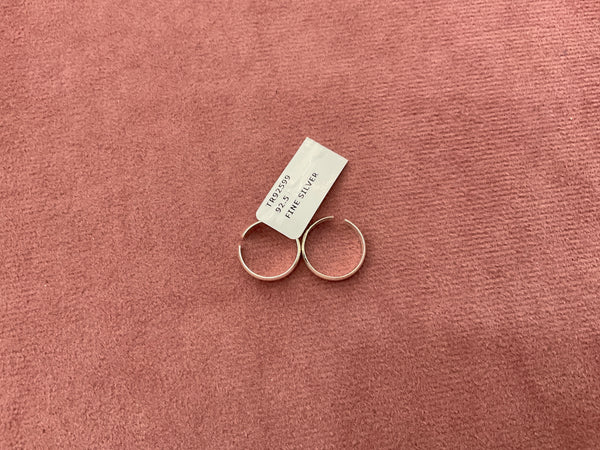 TOE RING WHITE 54