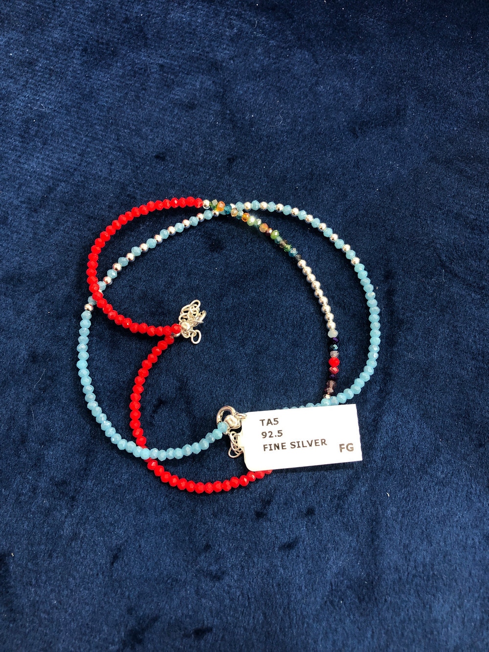 Evil Eye Anklet Double