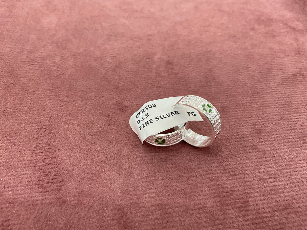 TOE RING WHITE 54
