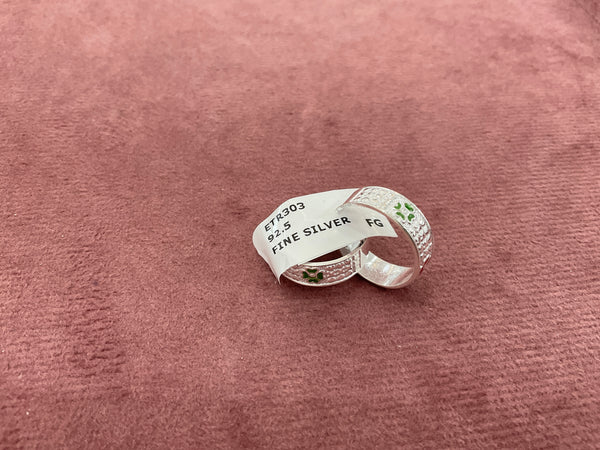 TOE RING WHITE 54